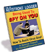 Is a keystroke logger spying on you?